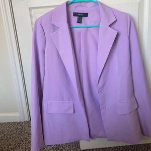 super cute lavender blazer